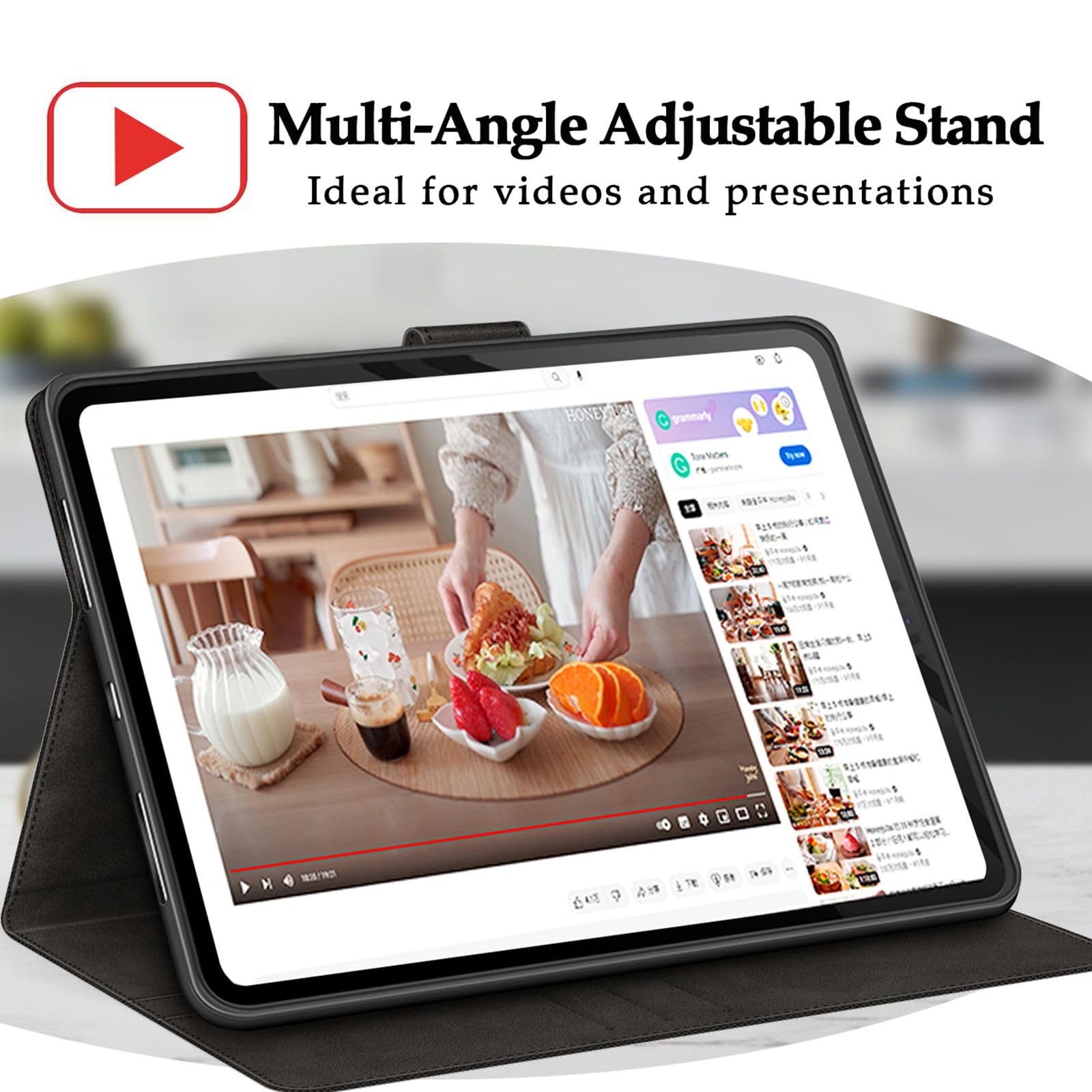 Amazon.co.jp: Teclast T50 Miniと互換性がある ファブリックレザー